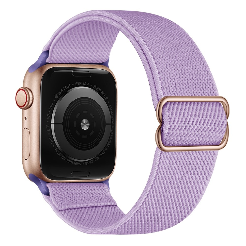 Correa elástica de nailon Apple Watch Series 1-3 42mm, Púrpura