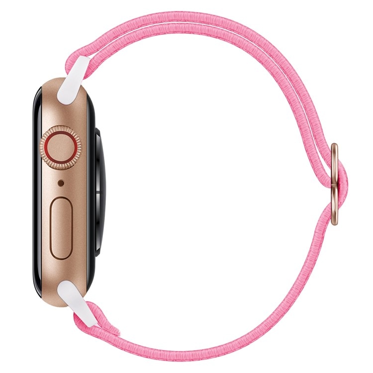 Correa elástica de nailon Apple Watch SE 44mm rosado