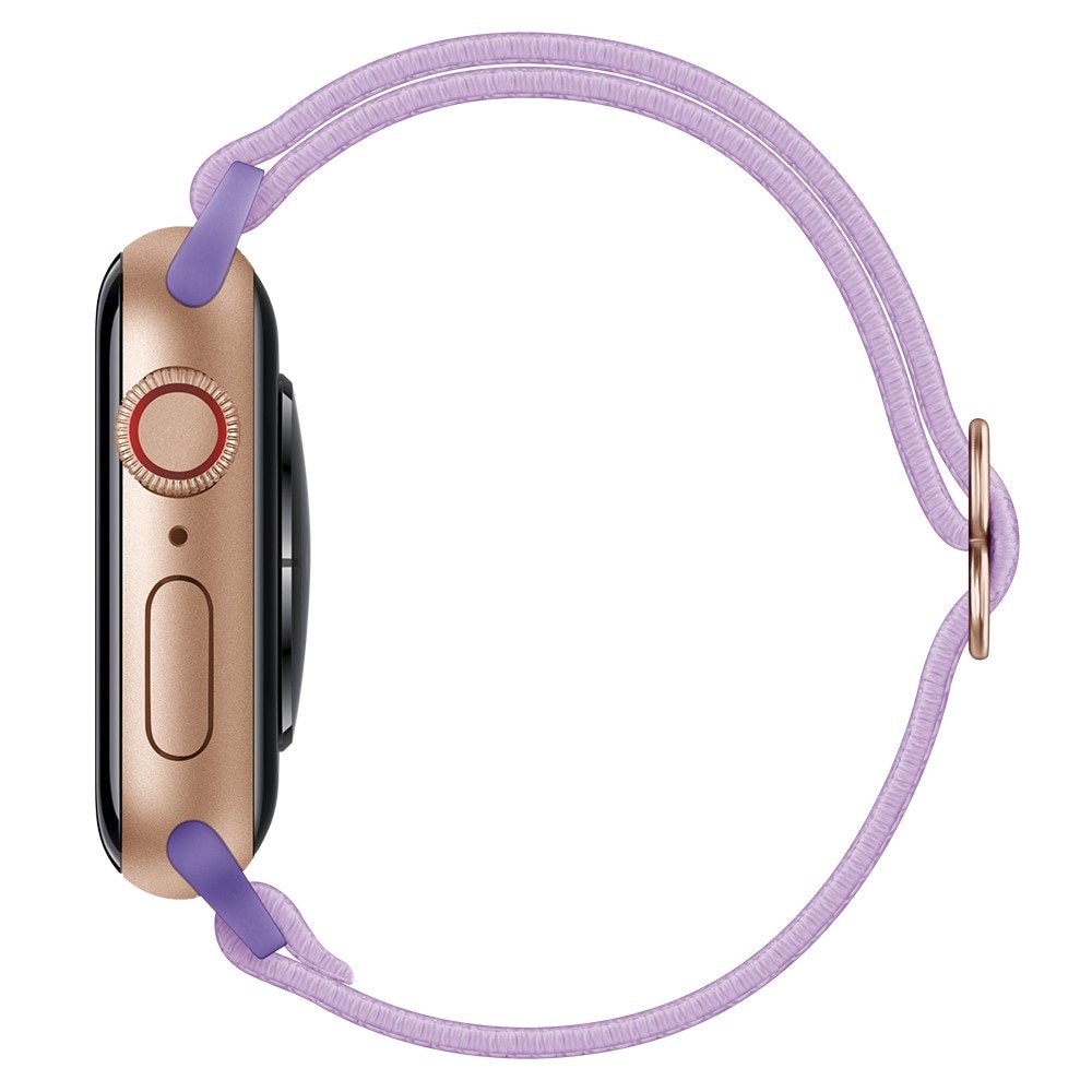 Correa elástica de nailon Apple Watch Ultra 49mm violeta