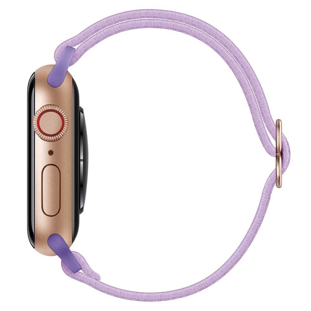 Correa elástica de nailon Apple Watch Ultra 49mm 1st Gen, Púrpura