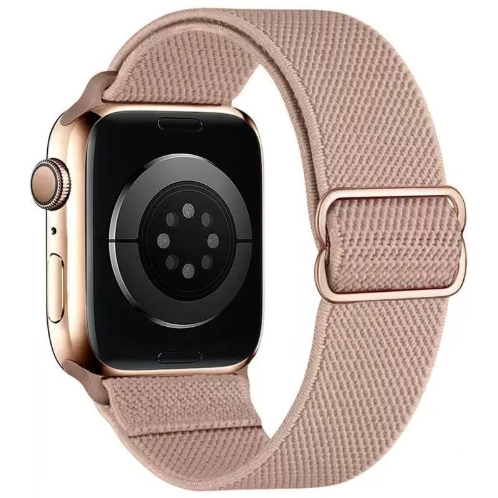 Correa elástica de nailon Apple Watch Series 4-6 44mm, Beige