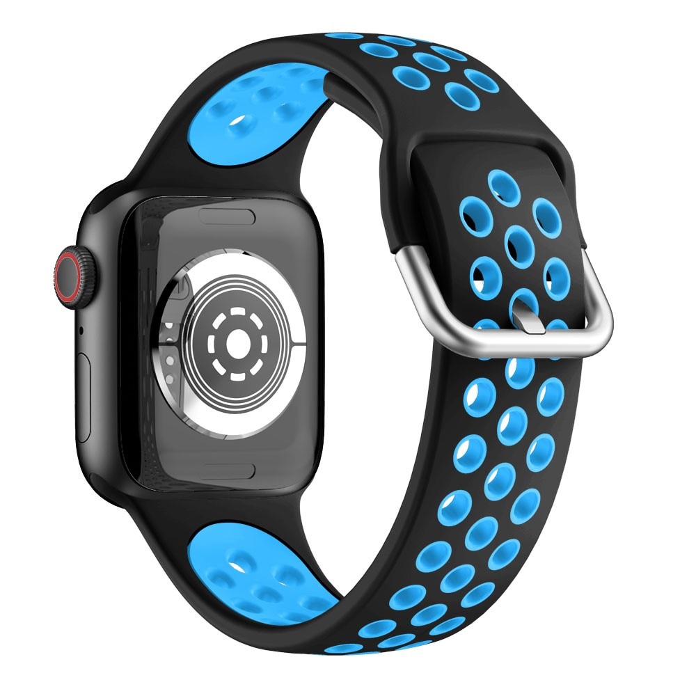 Correa Sport de silicona Apple Watch 42/44/45/49 mm Azul