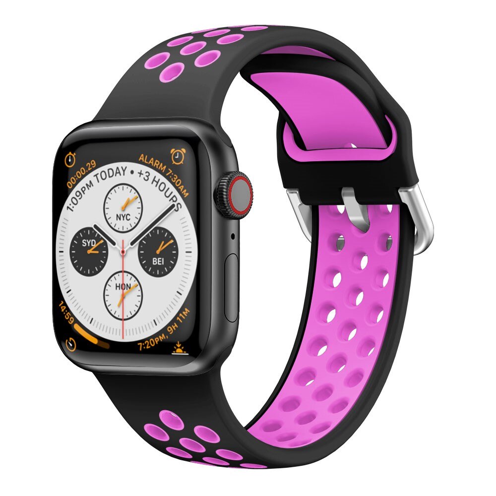 Correa Sport de silicona Apple Watch 42/44/45/49 mm Violeta