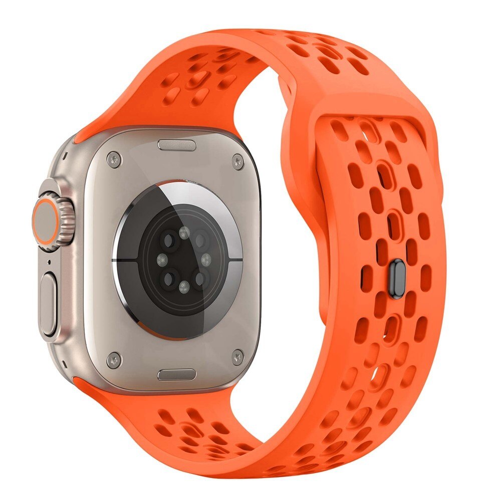 Correa Sport de silicona Apple Watch Series 1-3 42mm Naranja