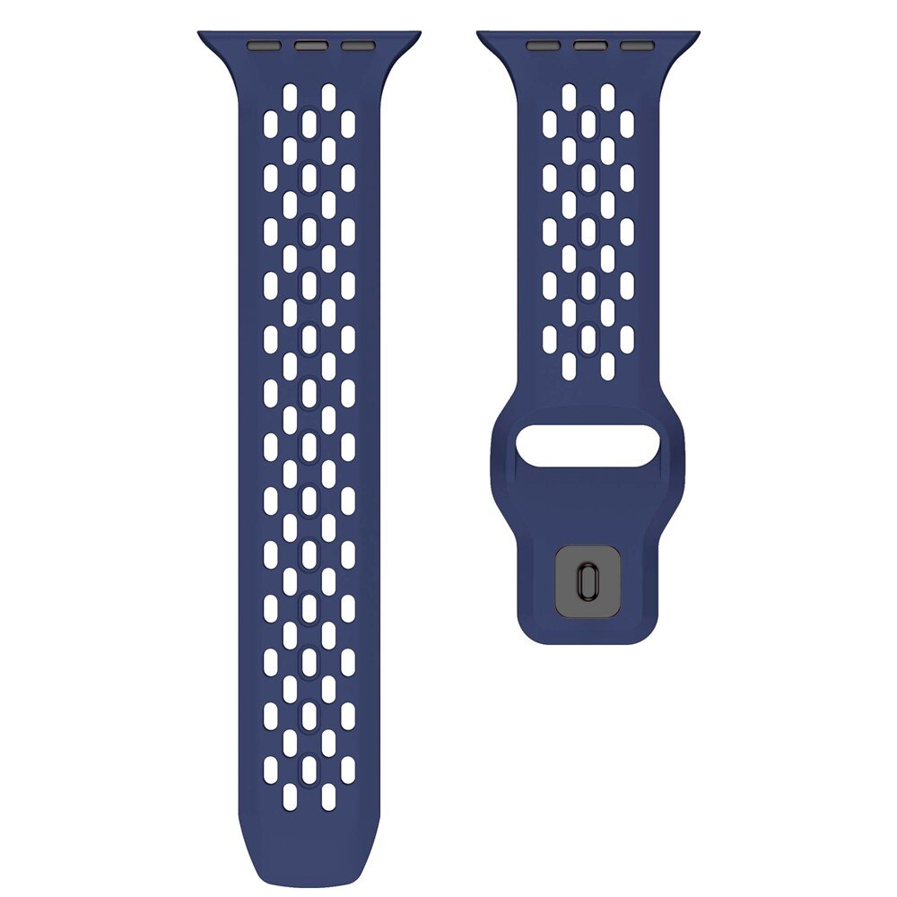 Correa Sport de silicona Apple Watch Series 1-3 42mm Azul oscuro