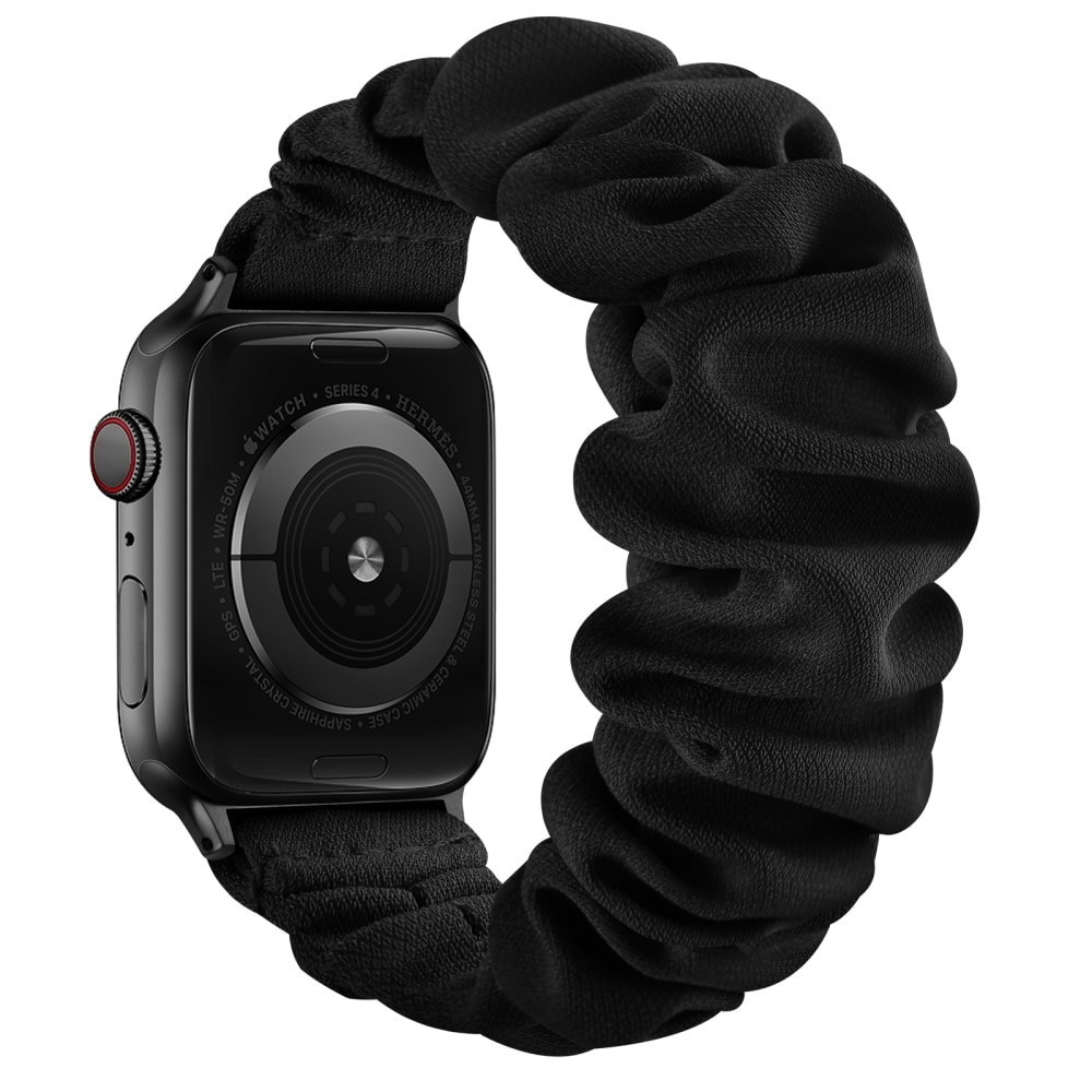 Correa Scrunchie Apple Watch 40mm negro