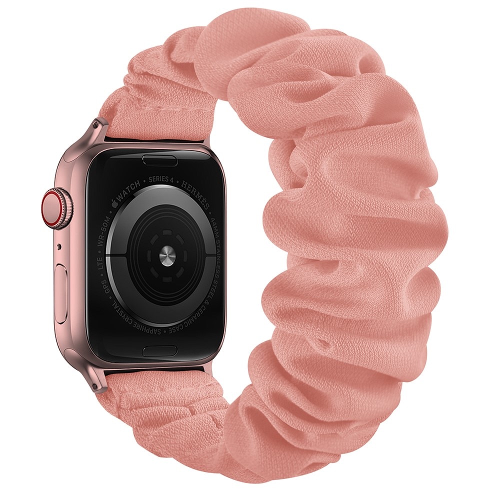 Correa Scrunchie Apple Watch 38/40/41 mm rosa dorado