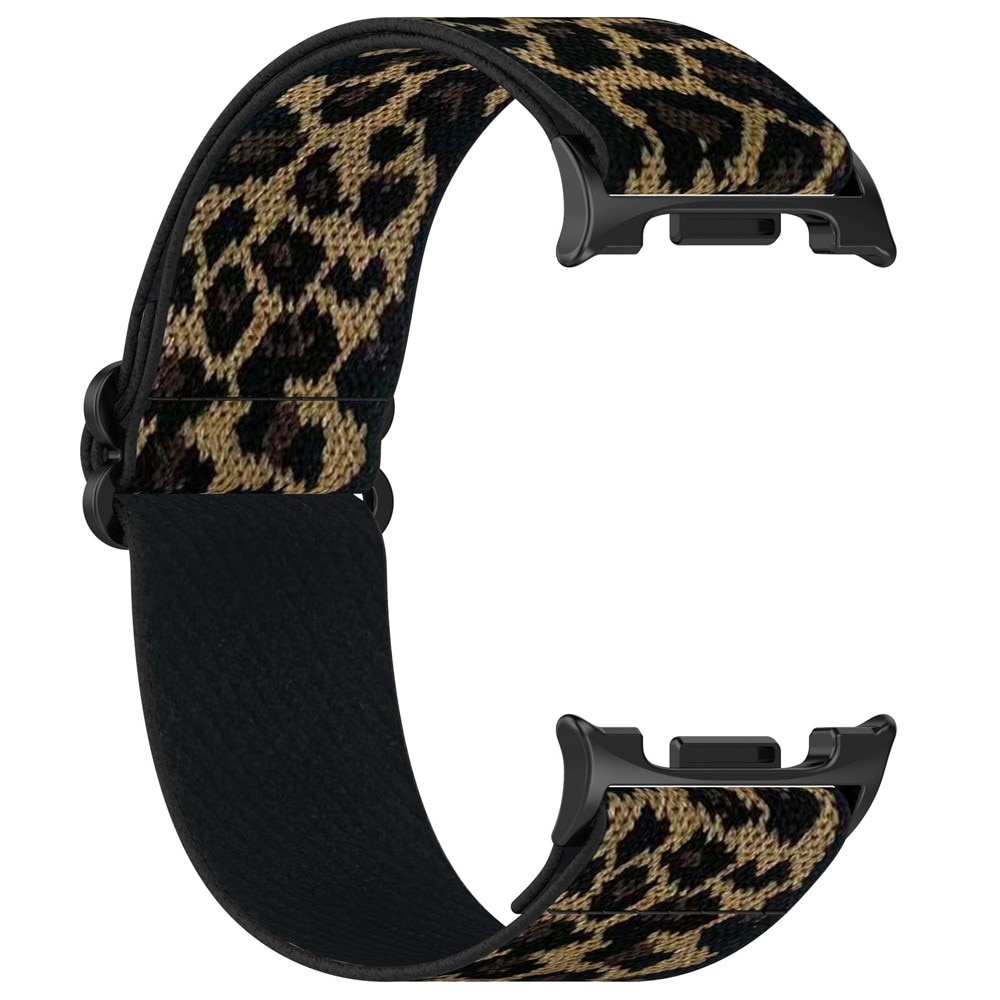 Correa elástica de nailon Samsung Galaxy Watch 8 40mm, Leopardo
