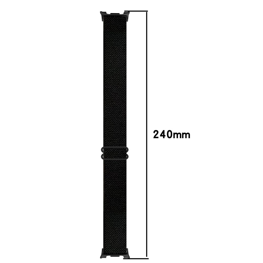 Correa elástica de nailon Samsung Galaxy Watch 8 Classic, Verde oscuro