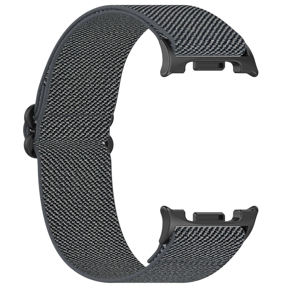 Correa elástica de nailon Samsung Galaxy Watch 8 Classic, Gris oscuro