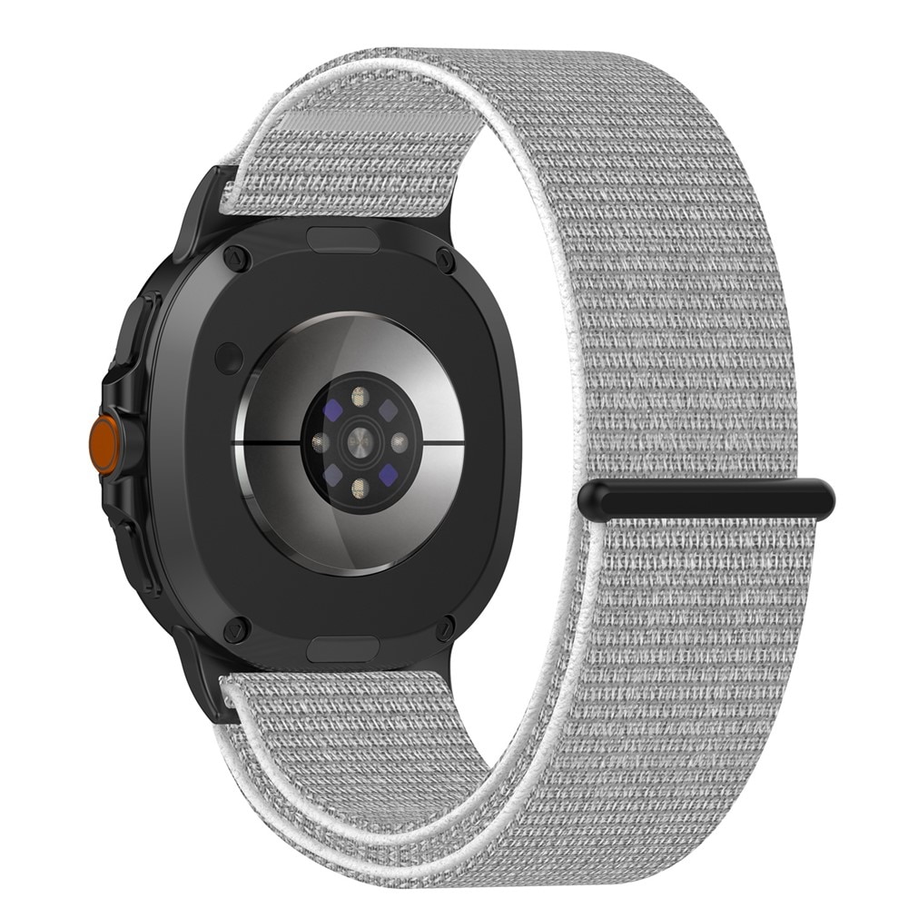Correa de nailon Samsung Galaxy Watch 8 Classic Gris