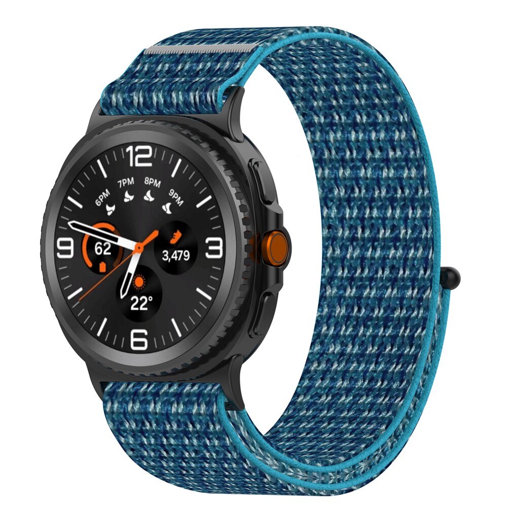 Correa de nailon Samsung Galaxy Watch 8 40mm Azul