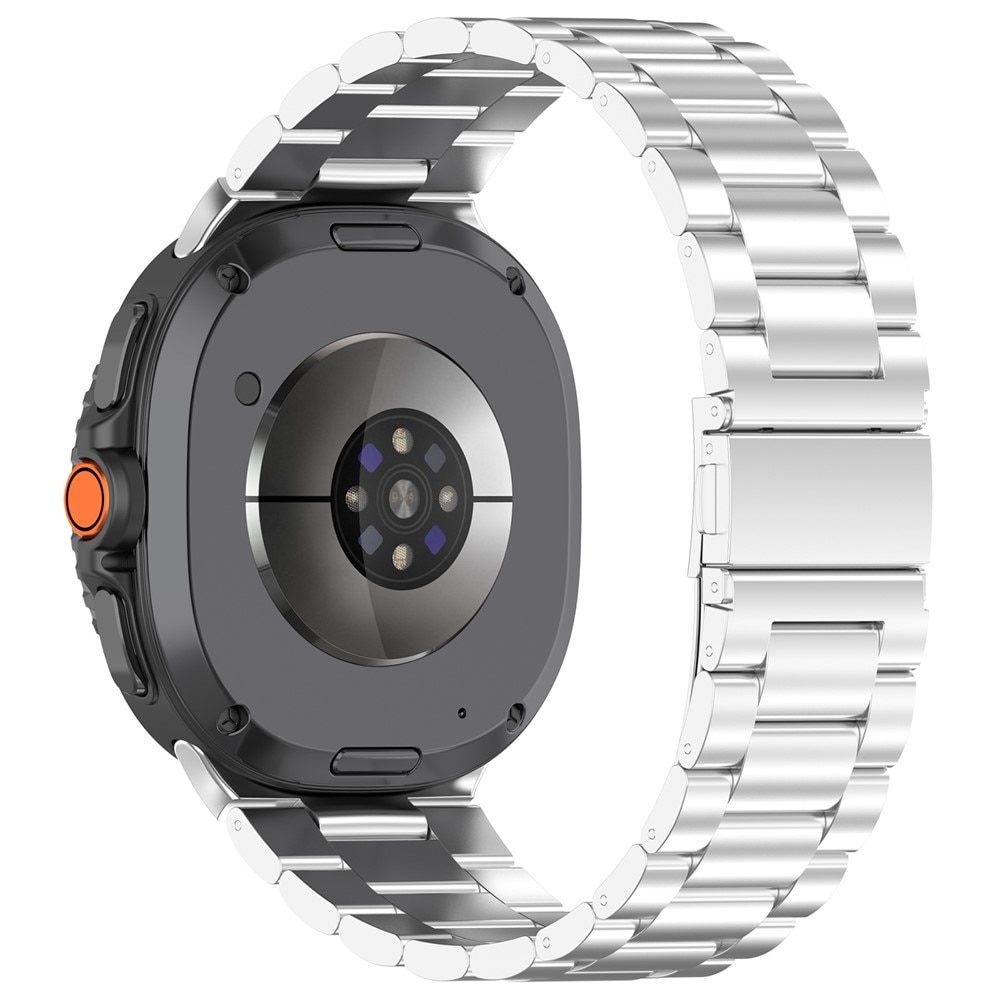 Correa de acero Samsung Galaxy Watch Ultra (2025) Plata