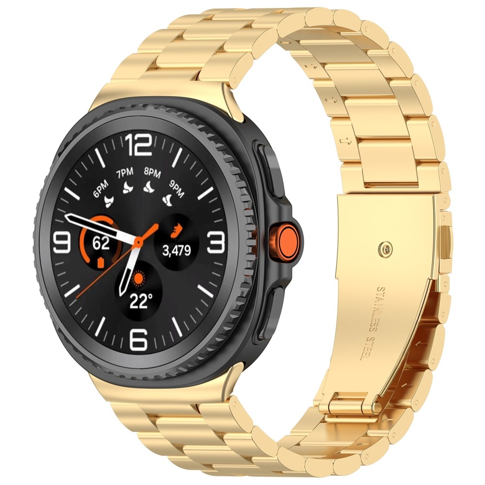 Correa de acero Samsung Galaxy Watch 8 44mm Oro
