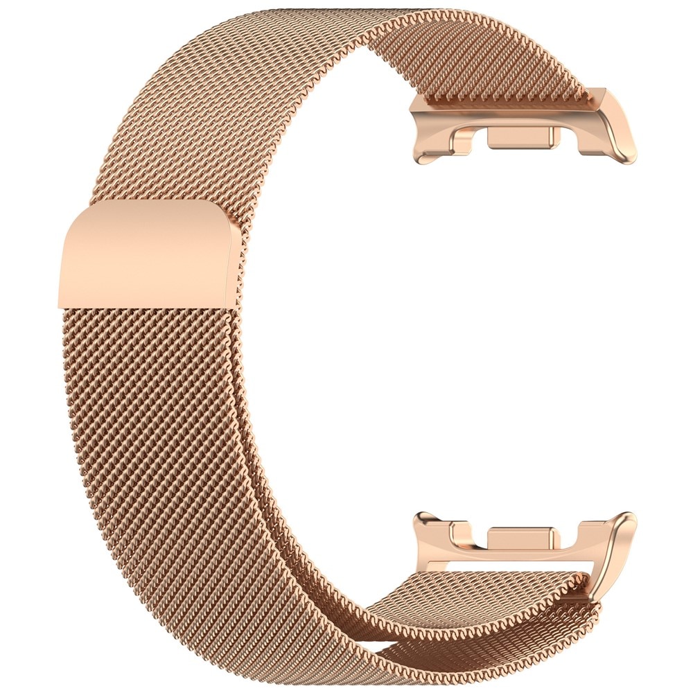 Pulsera milanesa para Samsung Galaxy Watch 8 Classic, Oro rosa