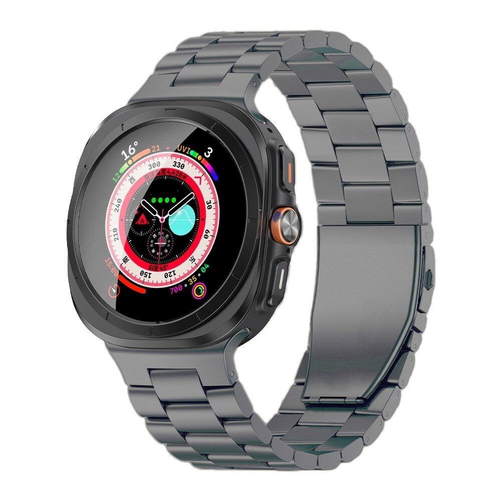 Correa de titanio Samsung Galaxy Watch 8 Classic Gris