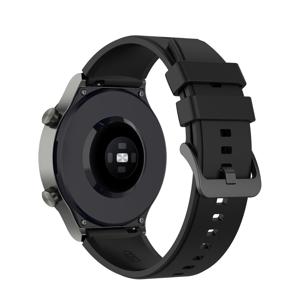 Correa de silicona para Huawei Watch GT 2 46mm, Negro