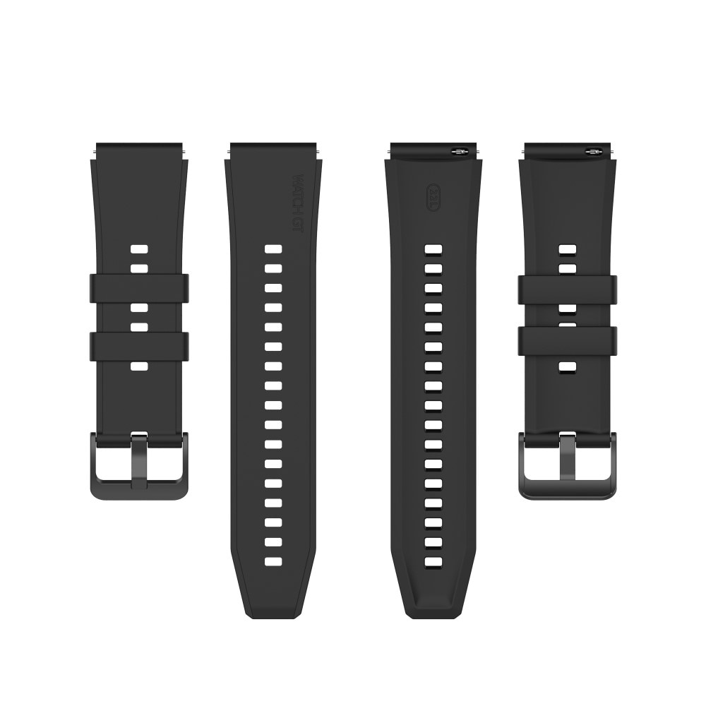 Correa de silicona para Huawei Watch GT 2 46mm, Negro