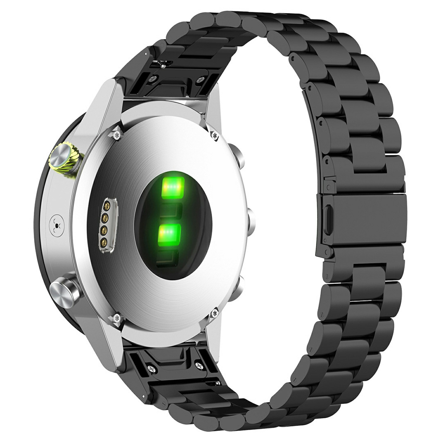 Correa de titanio Garmin Fenix 5/Fenix 5 Plus Negro