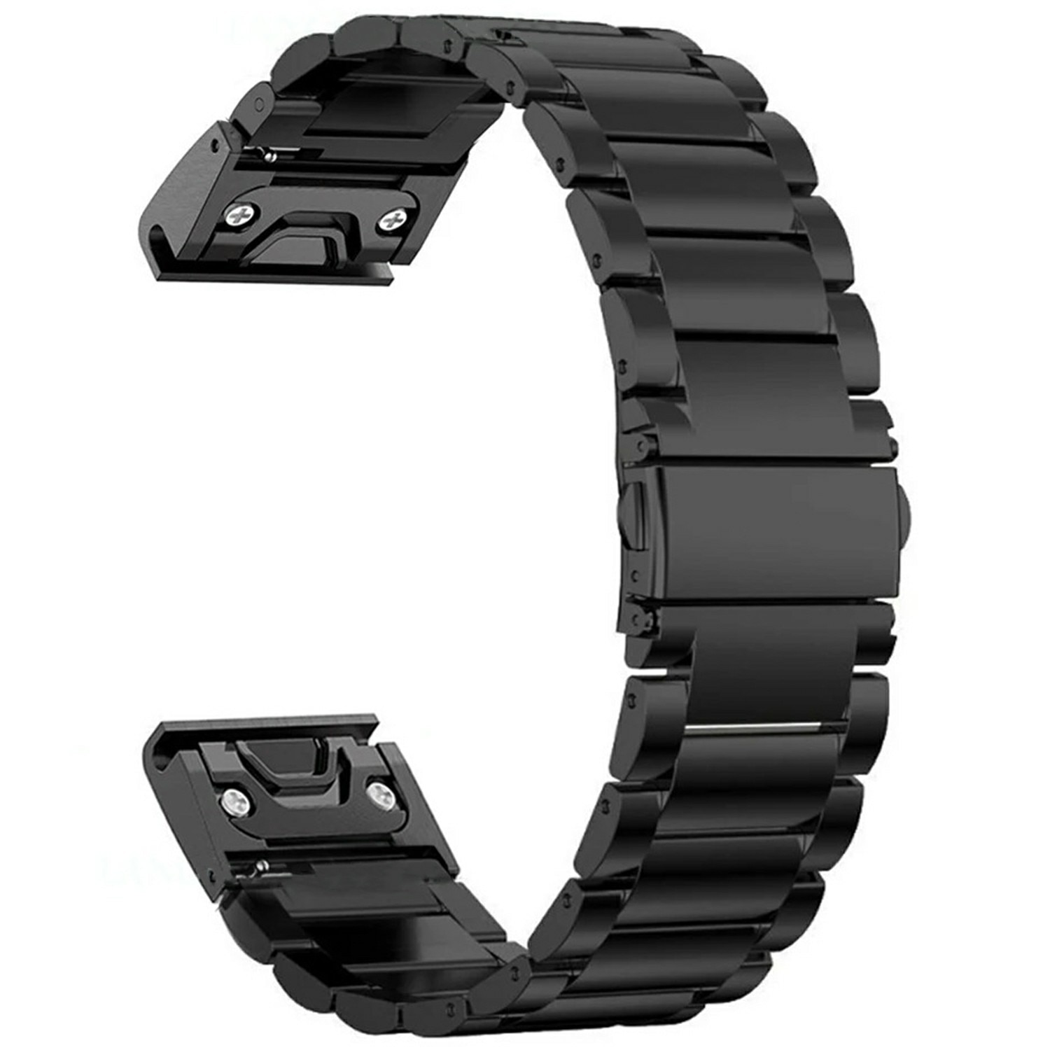 Correa de titanio Garmin Fenix 5/Fenix 5 Plus Negro