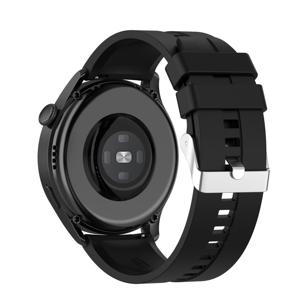 Correa de silicona para Huawei Watch 3/Watch 3 Pro, Negro