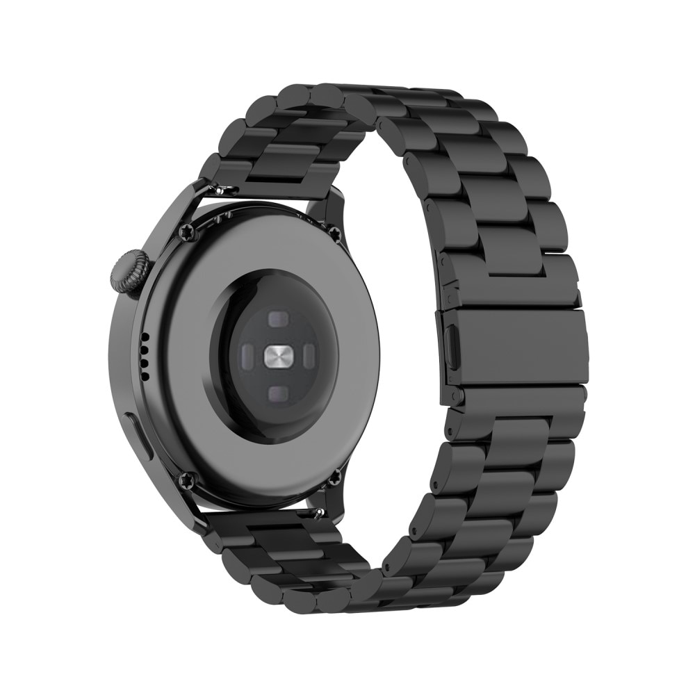 Correa de acero Huawei Watch GT 3 46mm/Watch GT Runner Negro