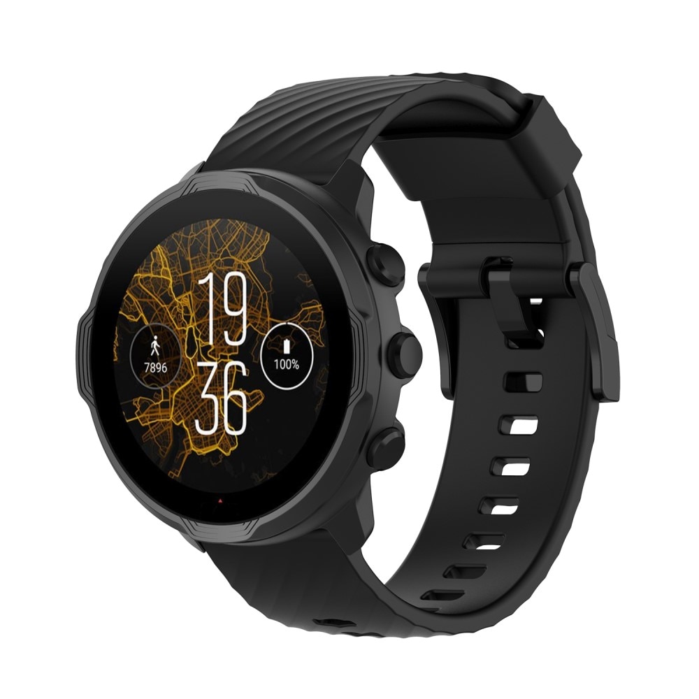 Correa de silicona para Mobvoi Ticwatch Pro 5 negro