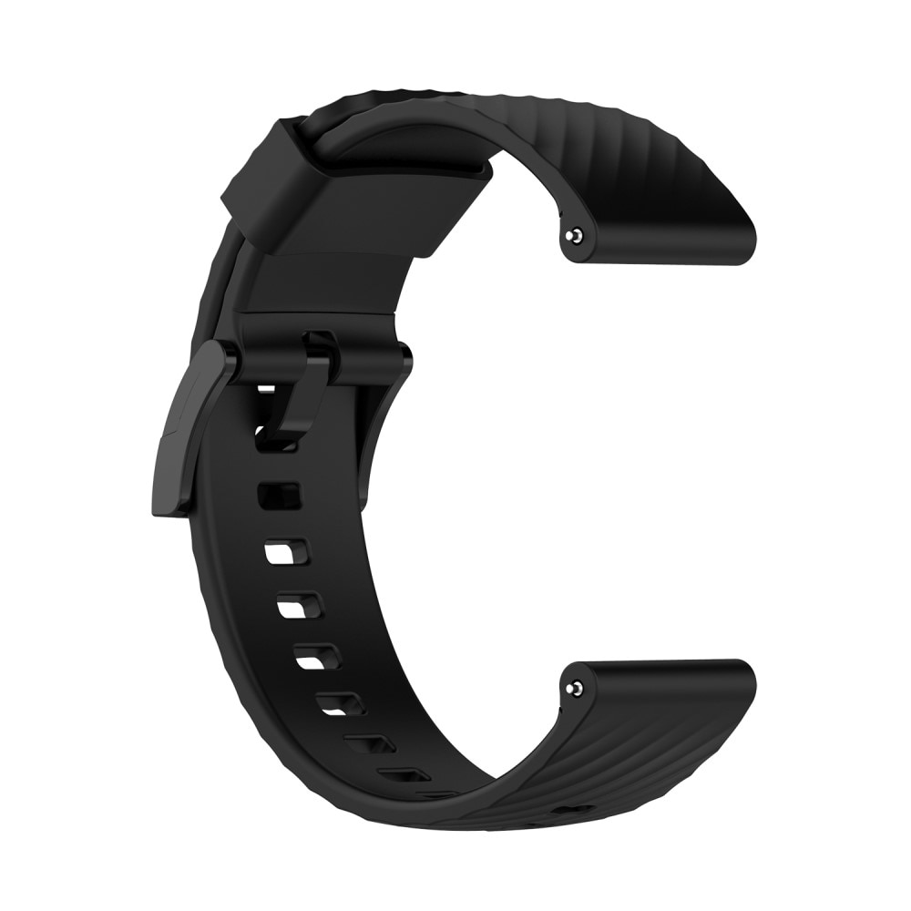 Correa de silicona para Suunto Core Alpha, Negro