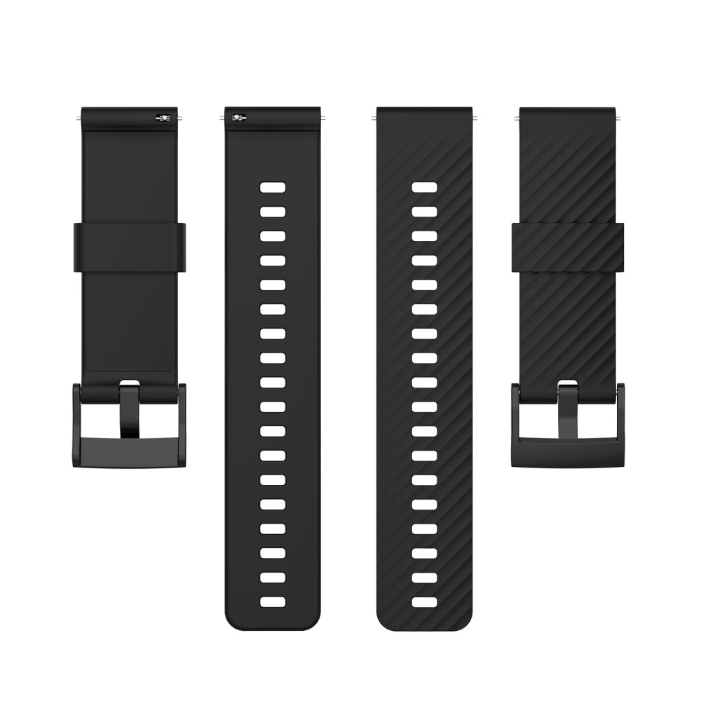 Correa de silicona para Suunto Core Alpha, Negro