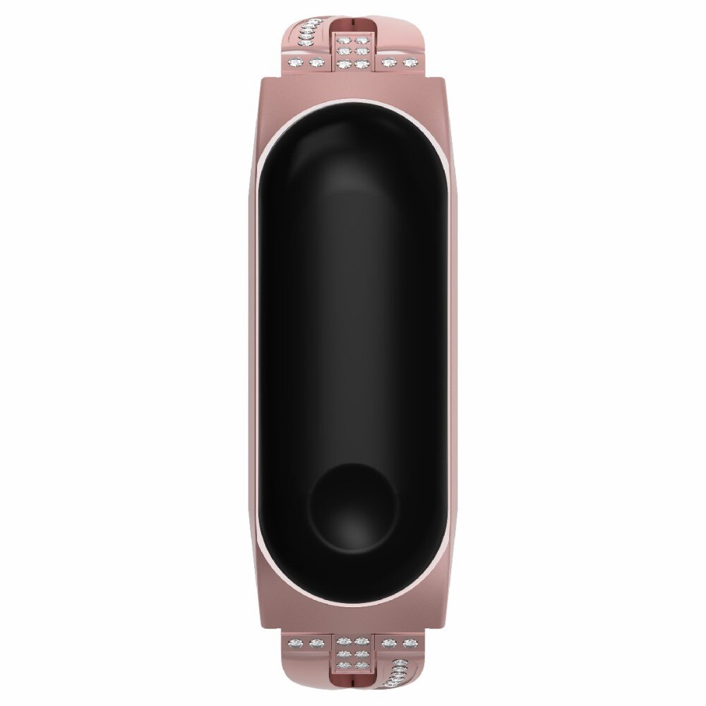 Correa Cristal Xiaomi Mi Band 3/4 Rose Gold