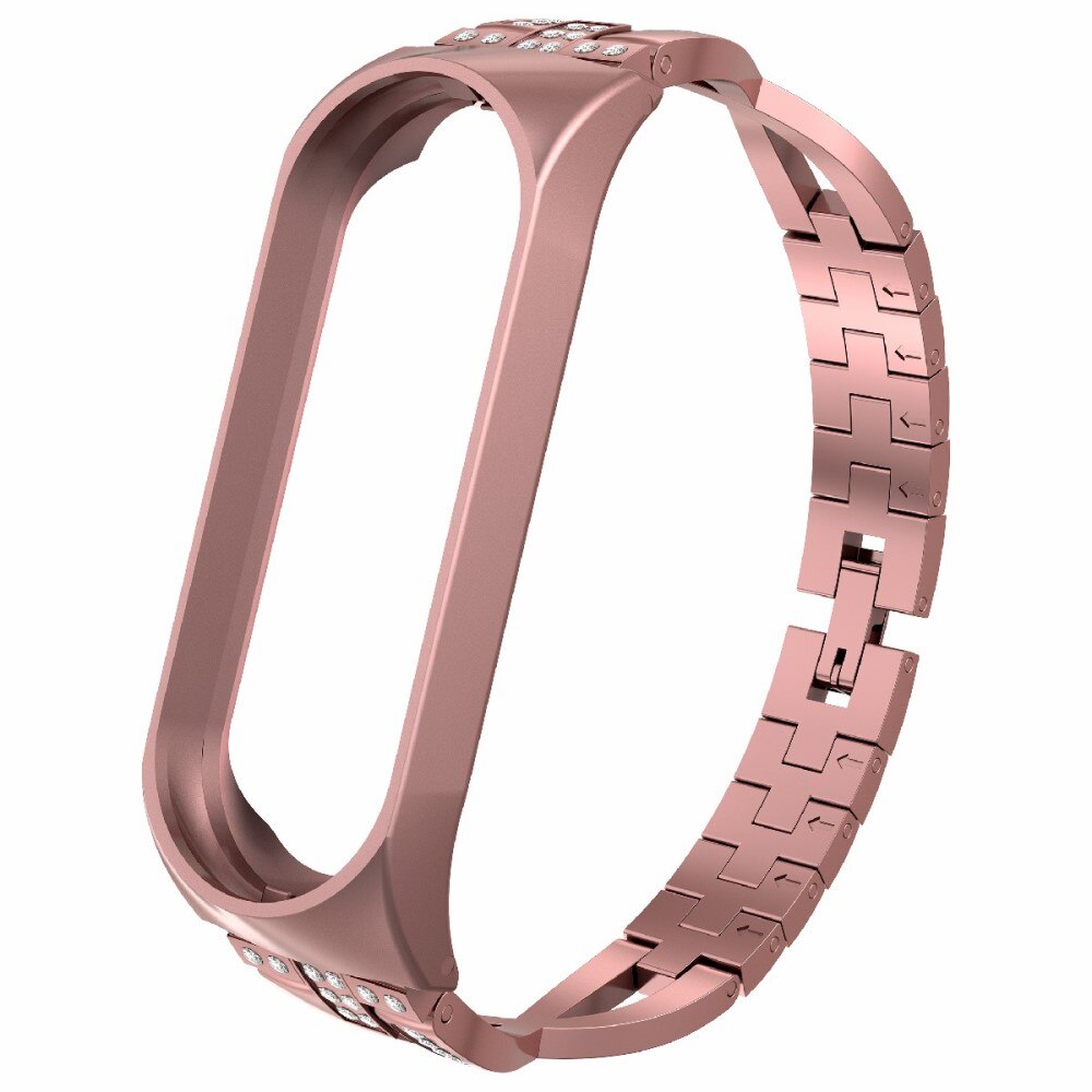 Correa Cristal Xiaomi Mi Band 3/4 Rose Gold