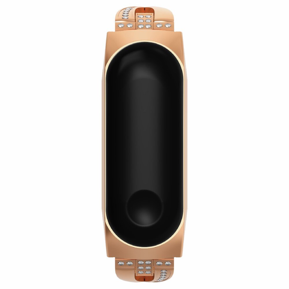 Correa Cristal Xiaomi Mi Band 3/4 Oro rosa