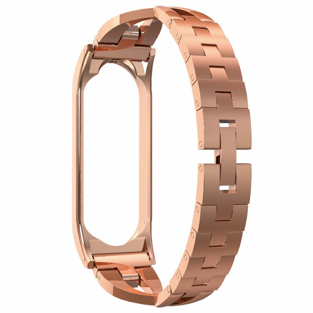 Correa Cristal Xiaomi Mi Band 3/4 Oro rosa