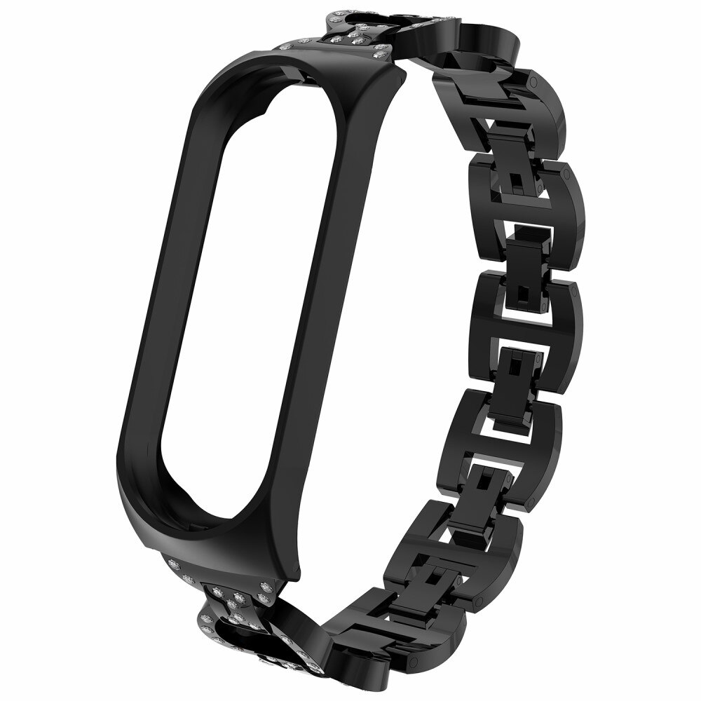 Correa Rhinestone bracelet Xiaomi Mi Band 5/6 Black