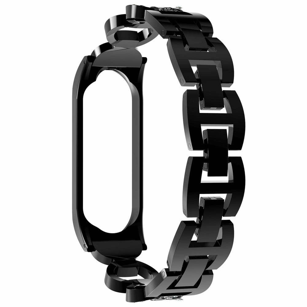 Correa Rhinestone bracelet Xiaomi Mi Band 5/6 Black