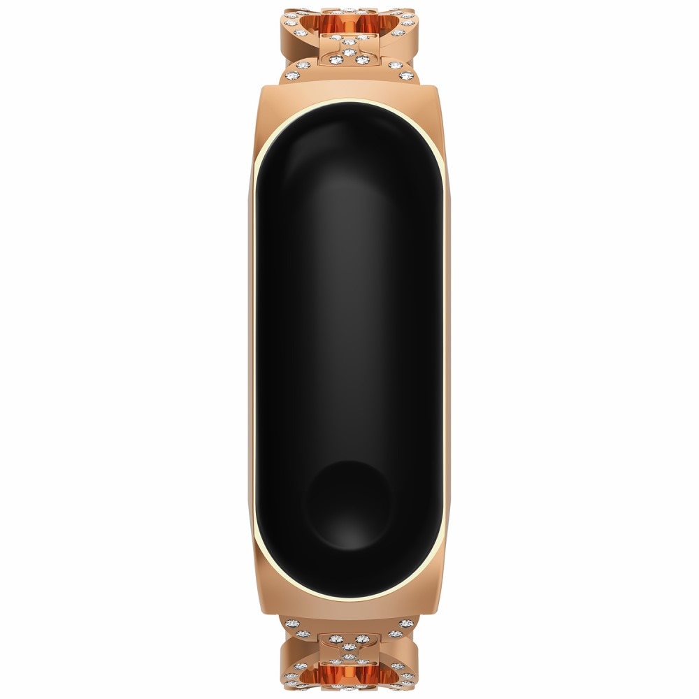 Correa Rhinestone bracelet Xiaomi Mi Band 5/6 Rose Gold