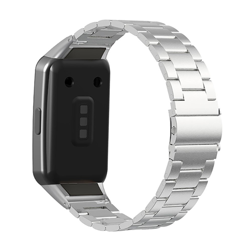 Correa de acero Huawei Band 6 Plata