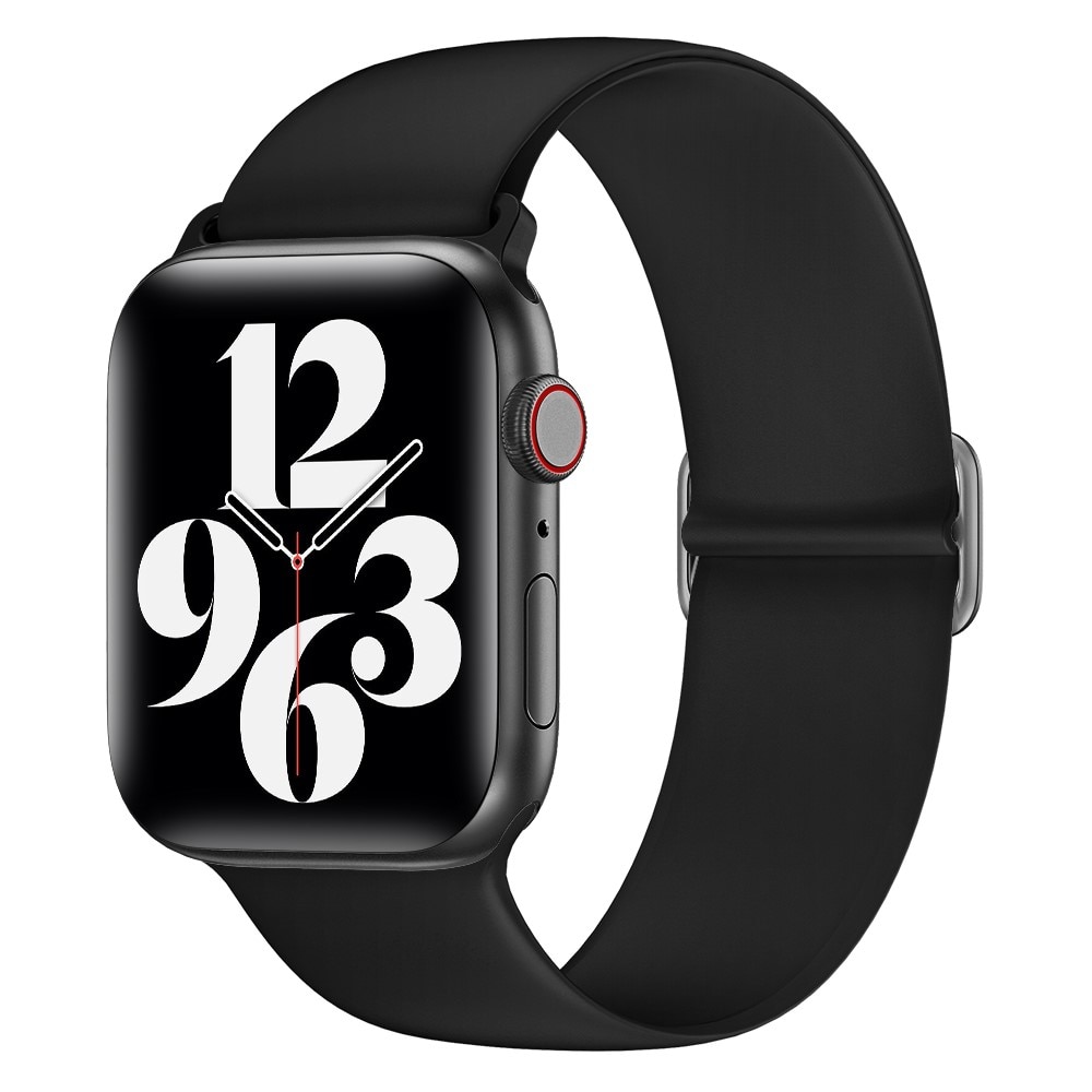Correa elástica de silicona Apple Watch 38/40/41 mm Negro