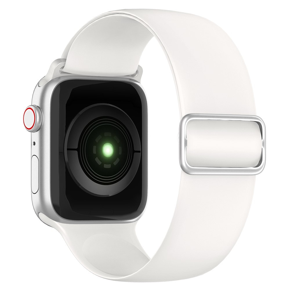 Correa elástica de silicona Apple Watch 38mm blanco