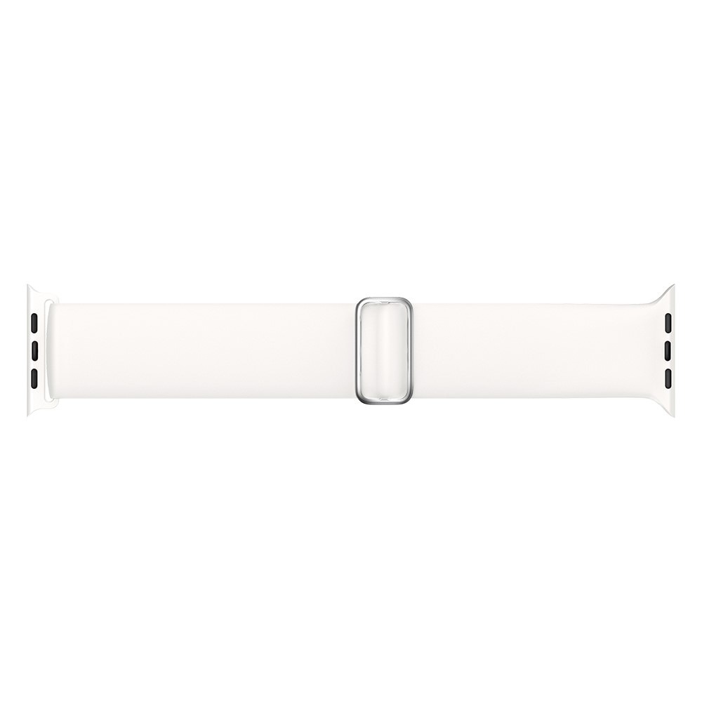 Correa elástica de silicona Apple Watch 38mm blanco