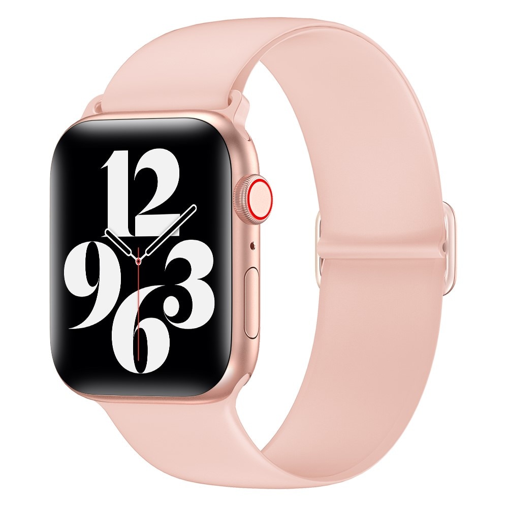 Correa elástica de silicona Apple Watch 40mm rosado