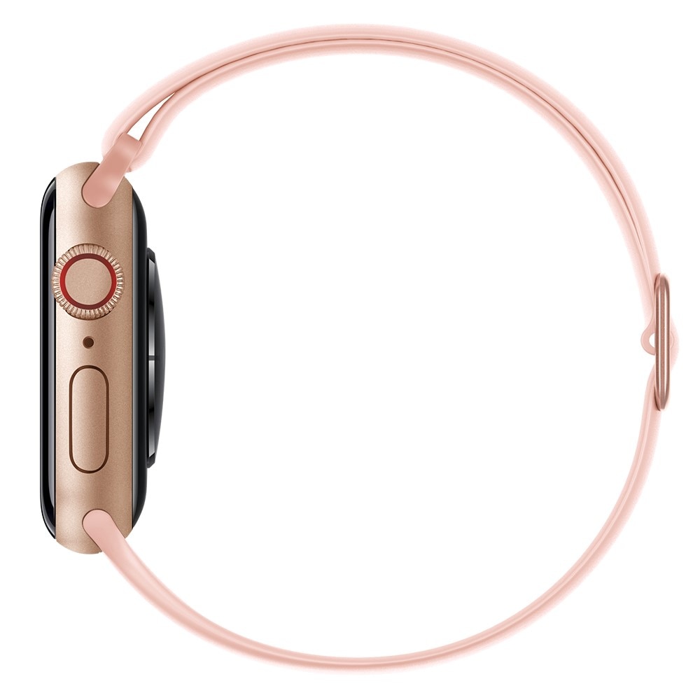 Correa elástica de silicona Apple Watch 41mm Series 8 Rosado