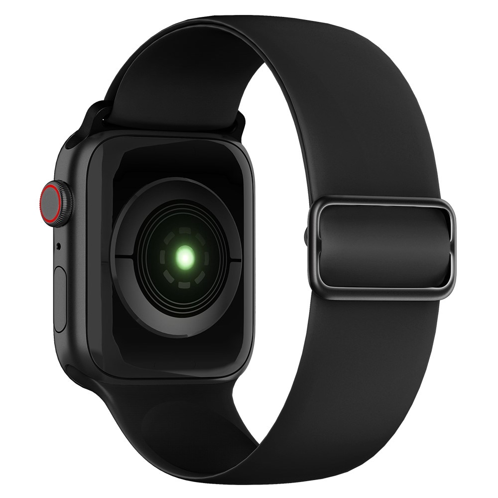 Correa elástica de silicona Apple Watch Ultra 49 mm Negro