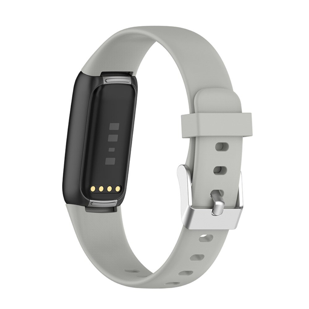 Correa de silicona para Fitbit Luxe, gris