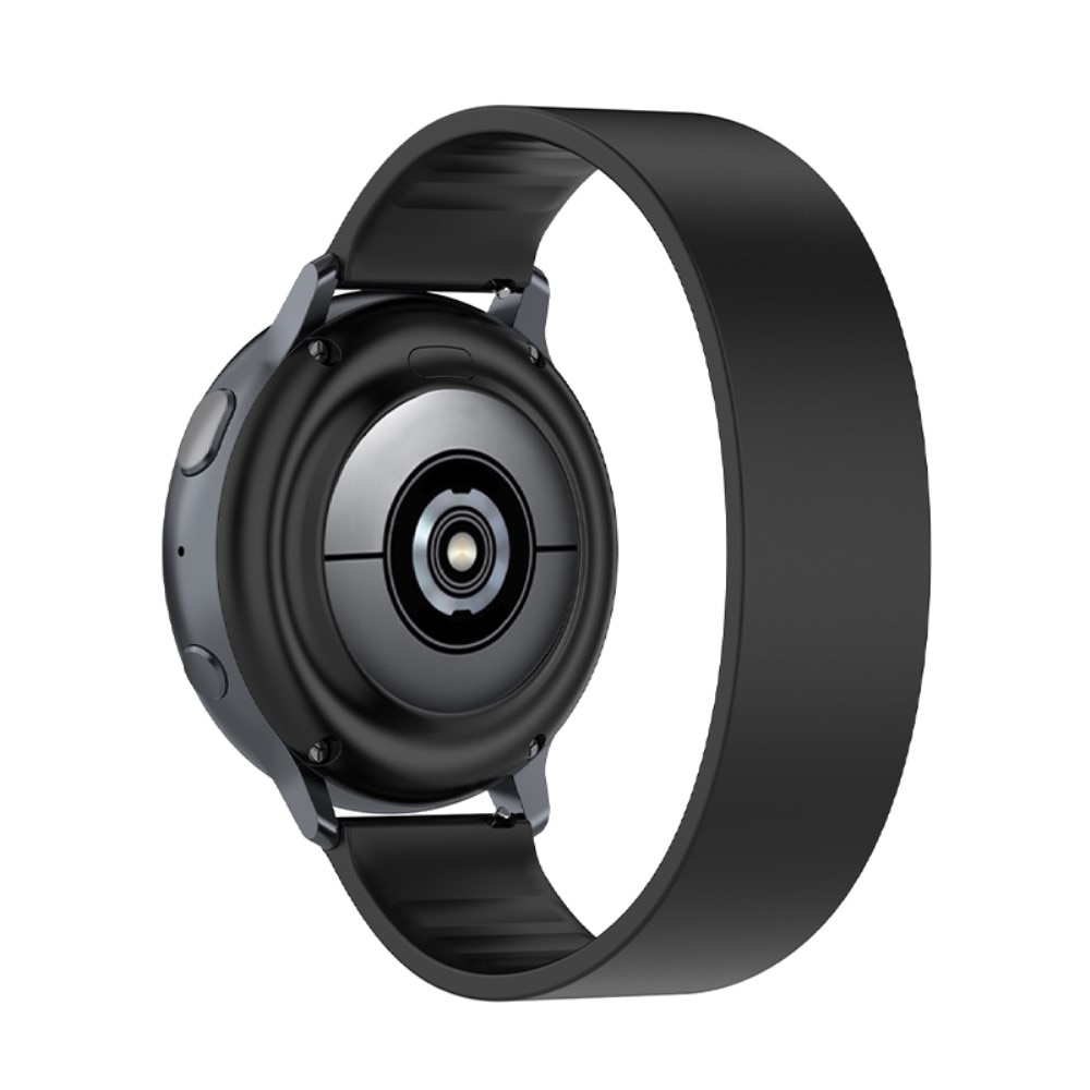 Correa elástica de silicona Samsung Galaxy Watch 4 40mm Negro