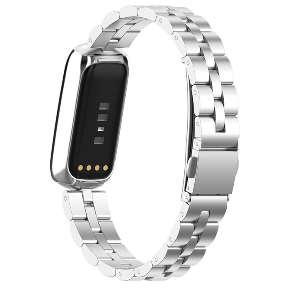 Correa de acero Fitbit Luxe Plata