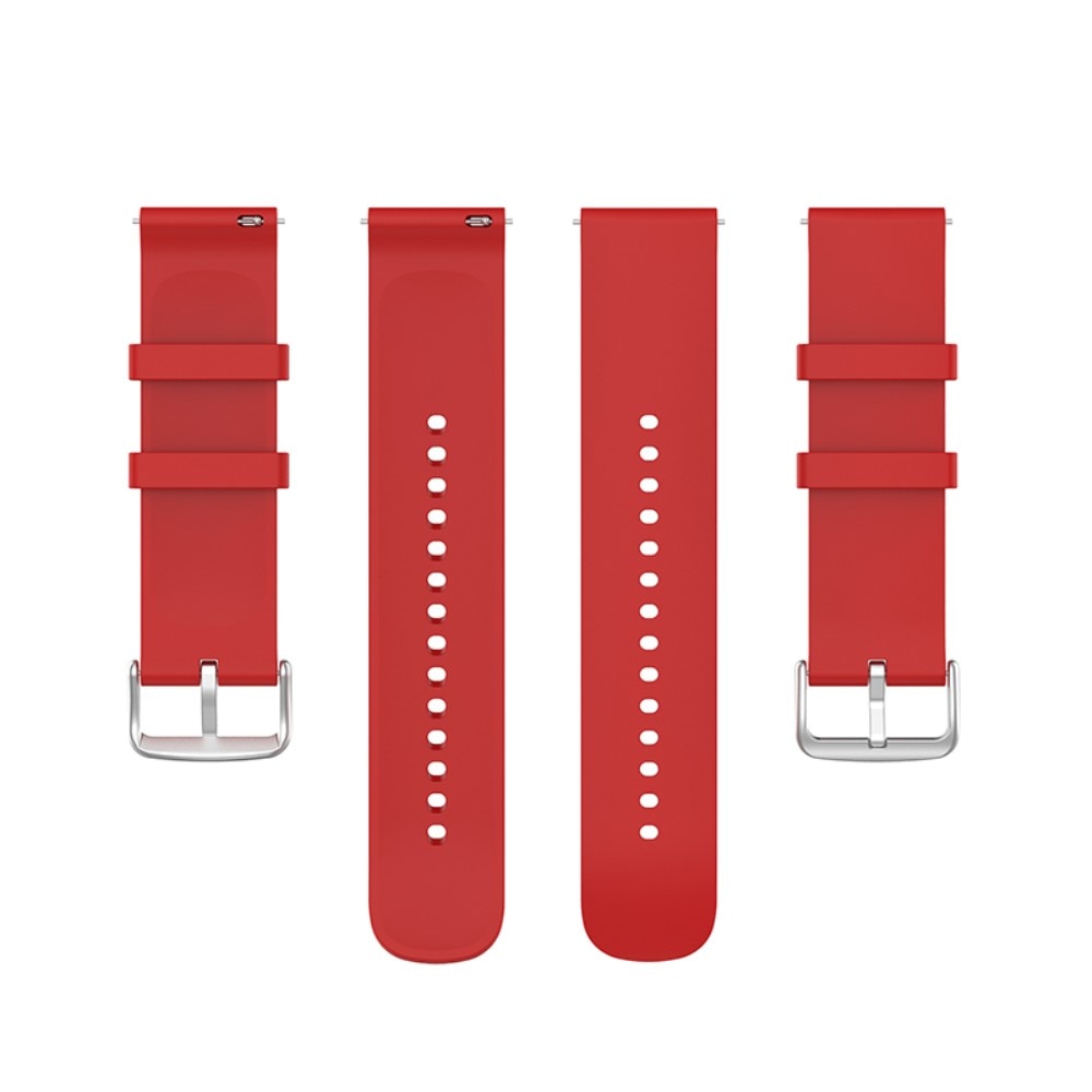 Correa de silicona para Amazfit Bip 5, rojo