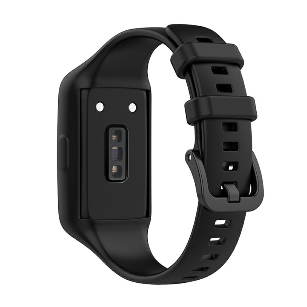 Correa de silicona para Huawei Band 6, Negro
