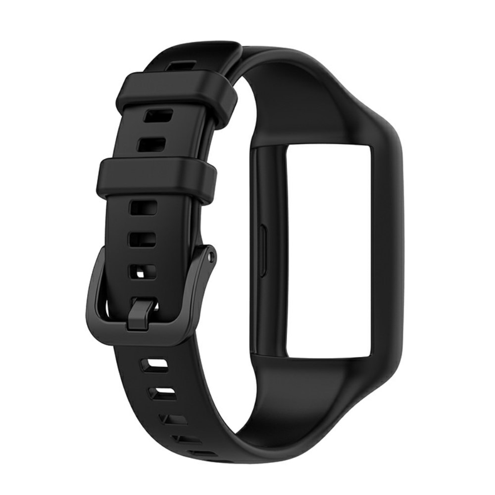 Correa de silicona para Huawei Band 6, Negro