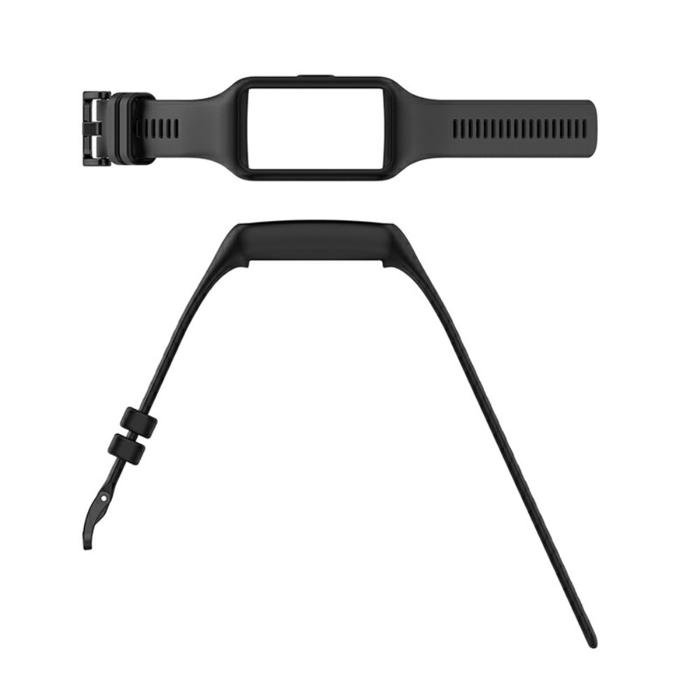 Correa de silicona para Huawei Band 6, Negro